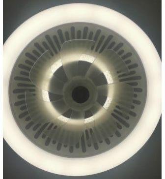 FAN WHITE LIGHT view 3